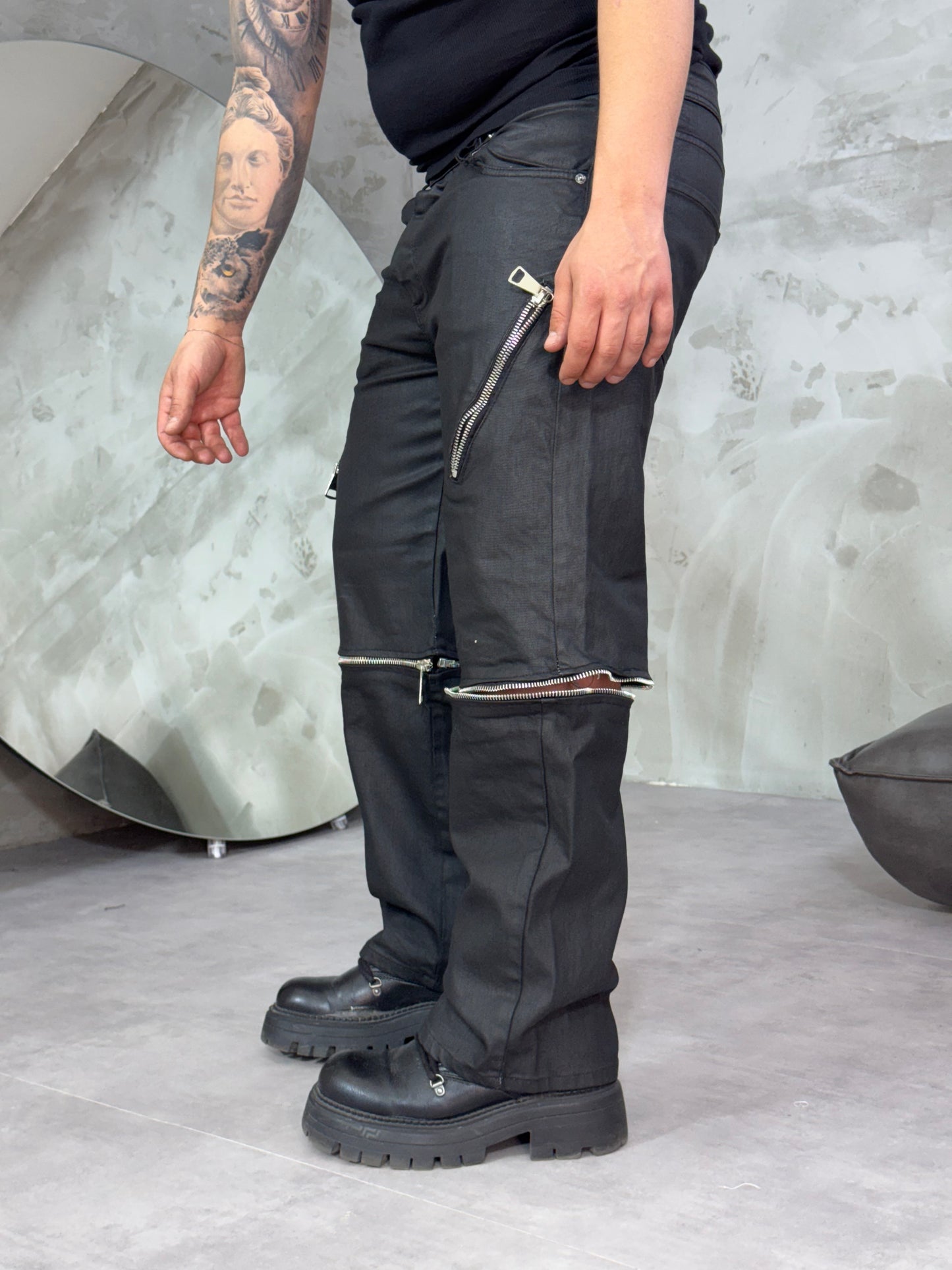 BAGGY FIT 365 SPALMATO BLACK