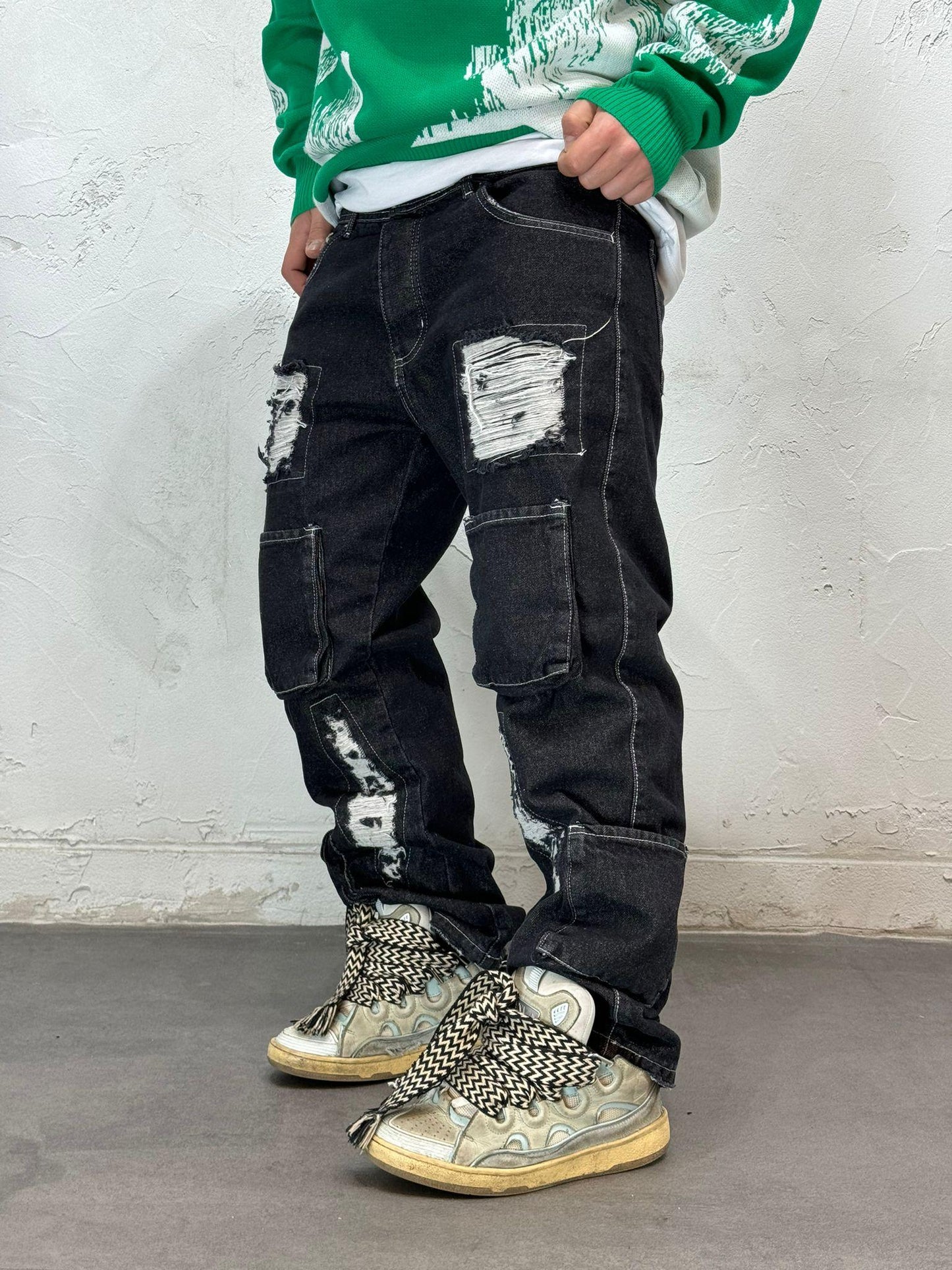 BAGGY FIT RIDLEY BLACK