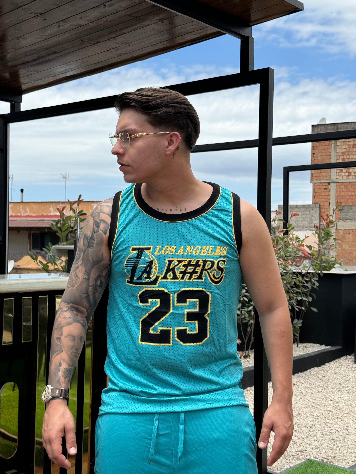 COORDINATO LAKER* AZZURRO