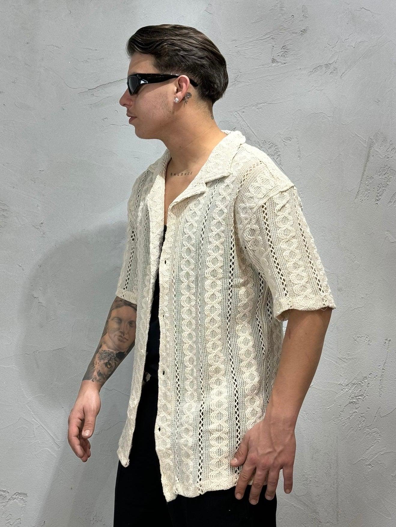 MYKONOS BEIGE CARDIGAN