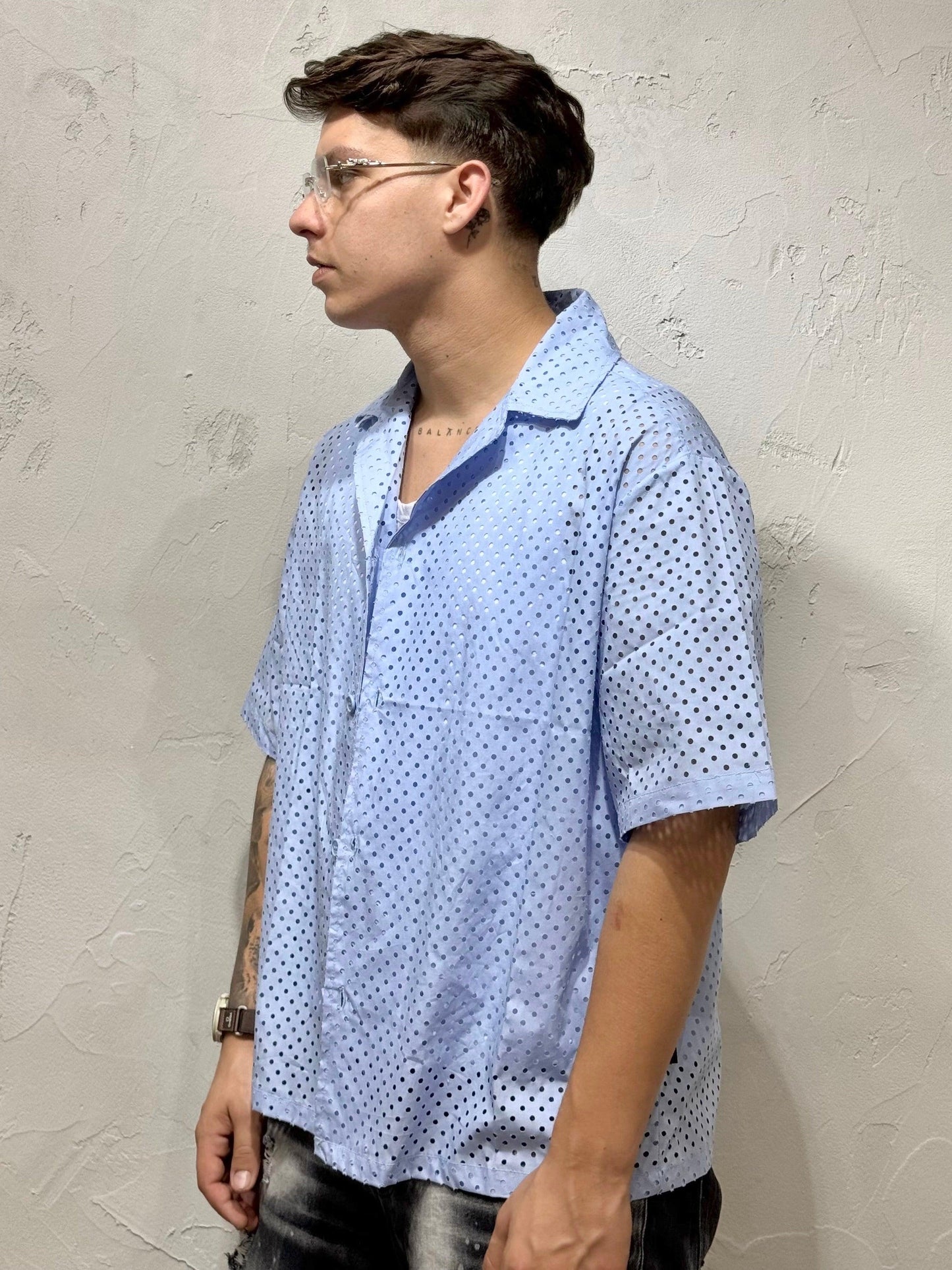 PORTOFINO SHIRT BY HYDO LIGHT BLUE