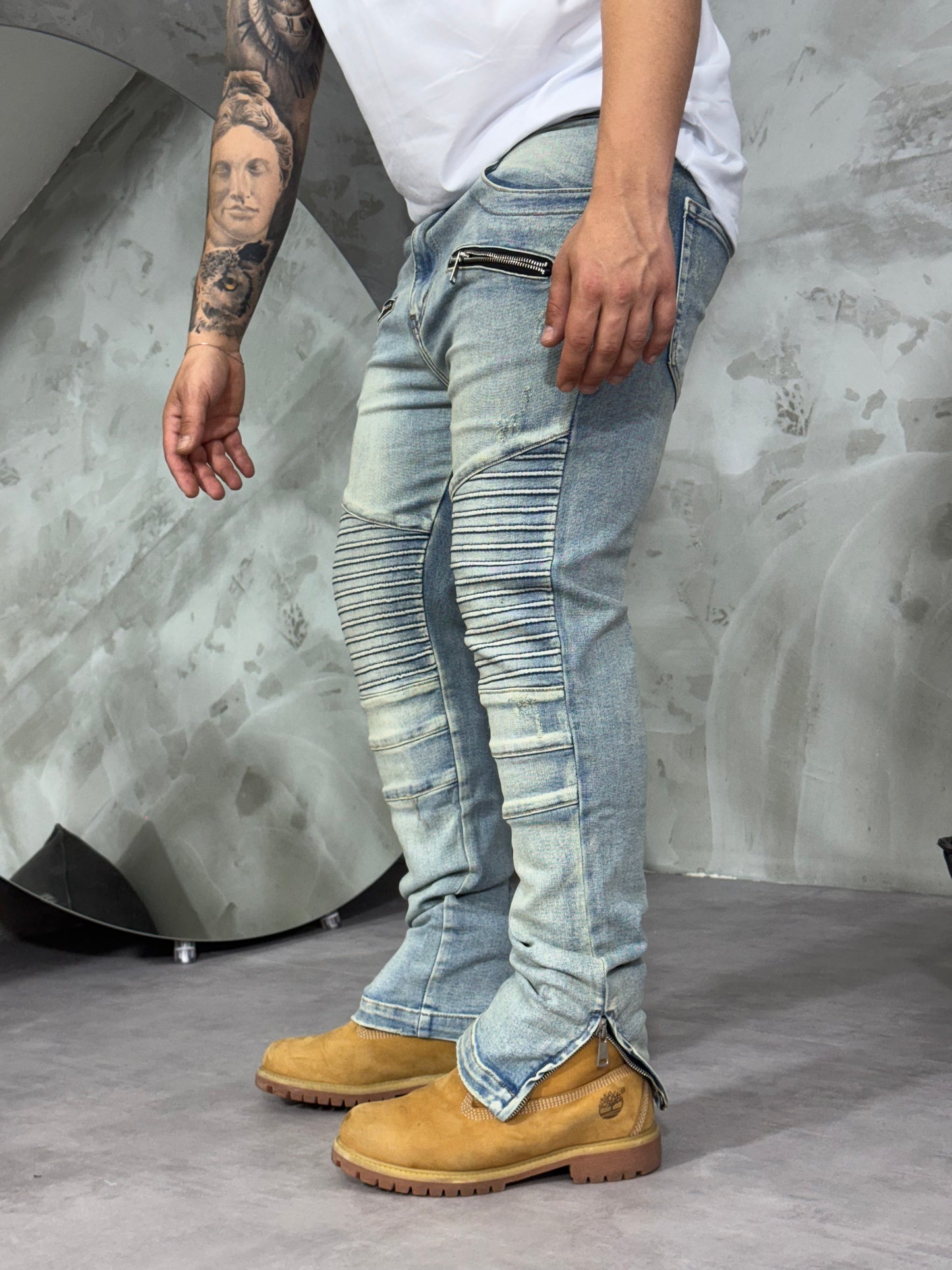 SKINNY FIT UNCLE ABOVE CLEAR