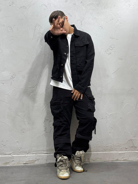 MULTIPOCKET BLACK COORDINATED