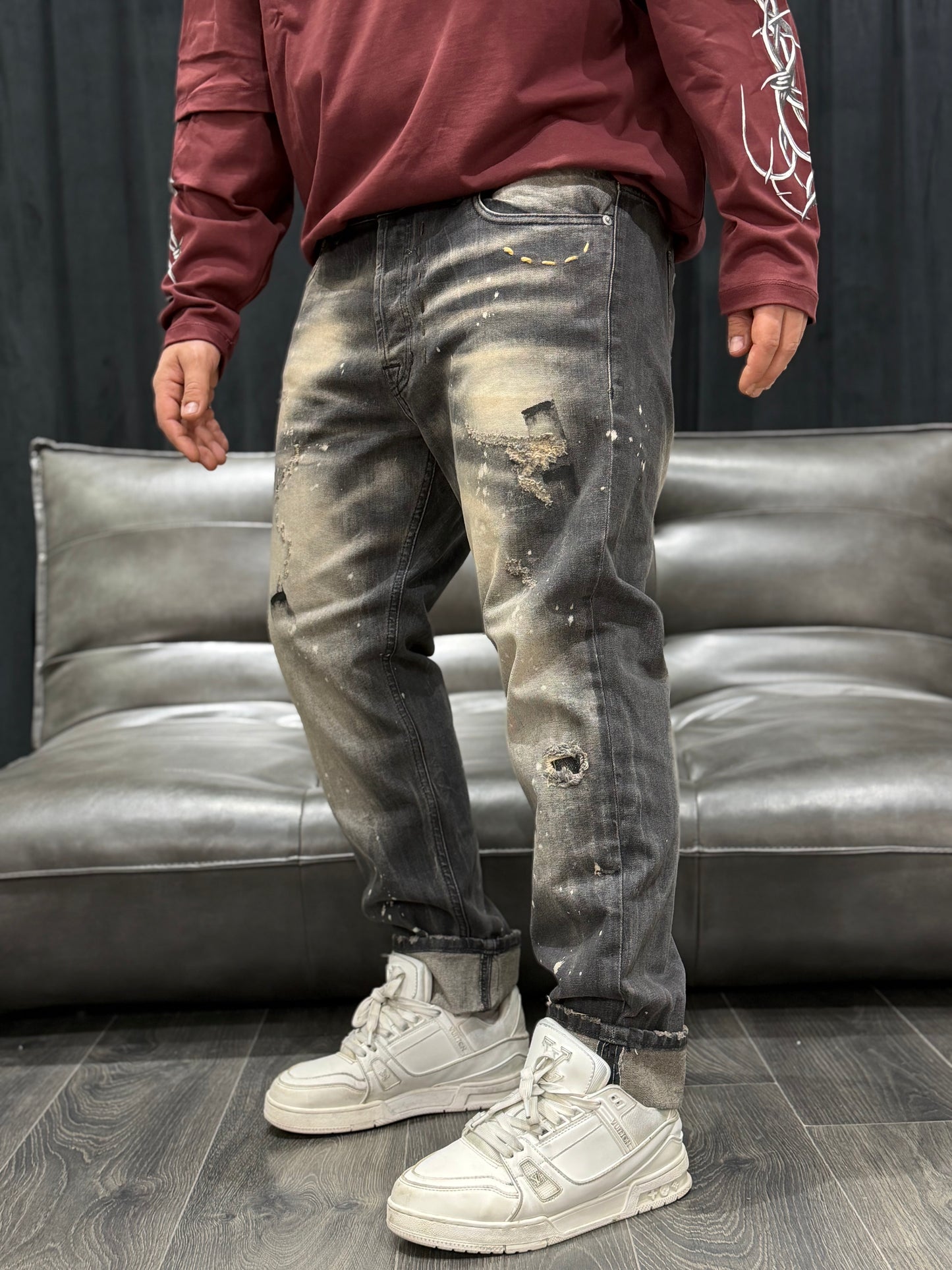 JEANS MOD.DS* SABBIATO