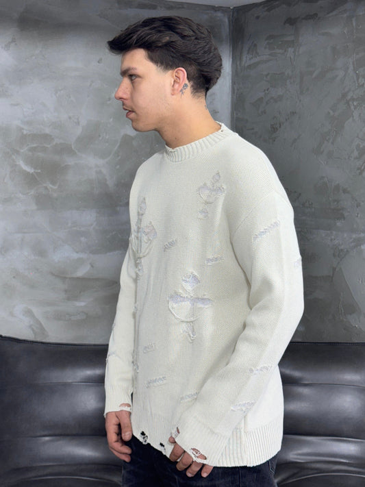 MAGLIONCINO CROSSES BEIGE