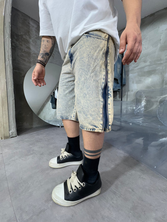 BERMUDA LATERAL ZIP SANDBLASTED