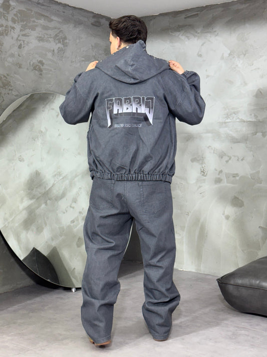 COORDINATO BASEMENT FABRIC GREY