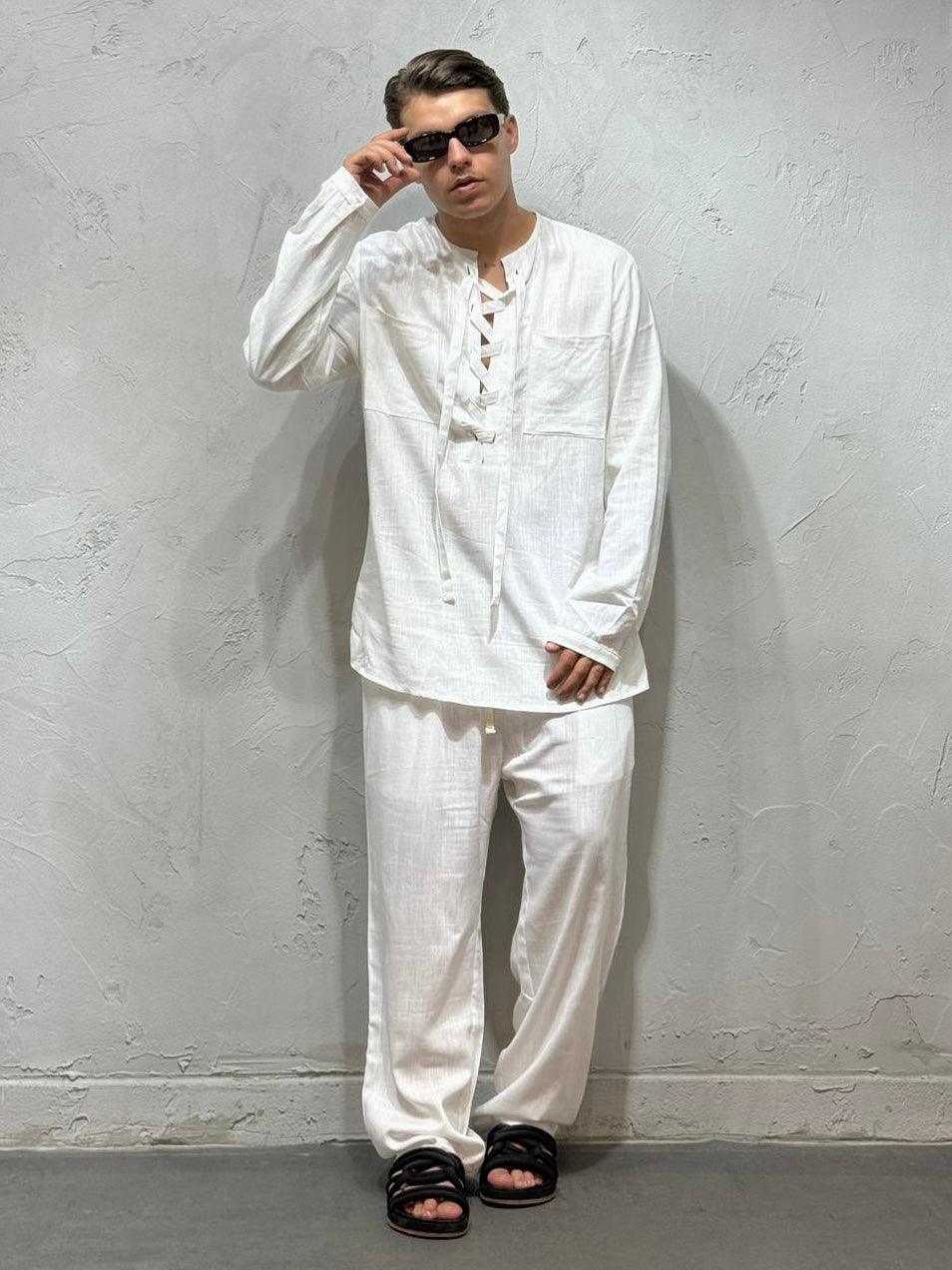 SHATI WHITE COORDINATED