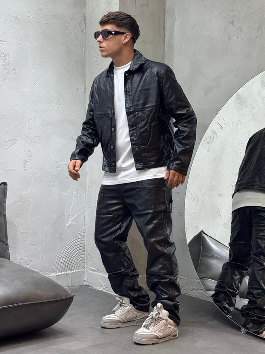 SHINY BLACK COORDINATE