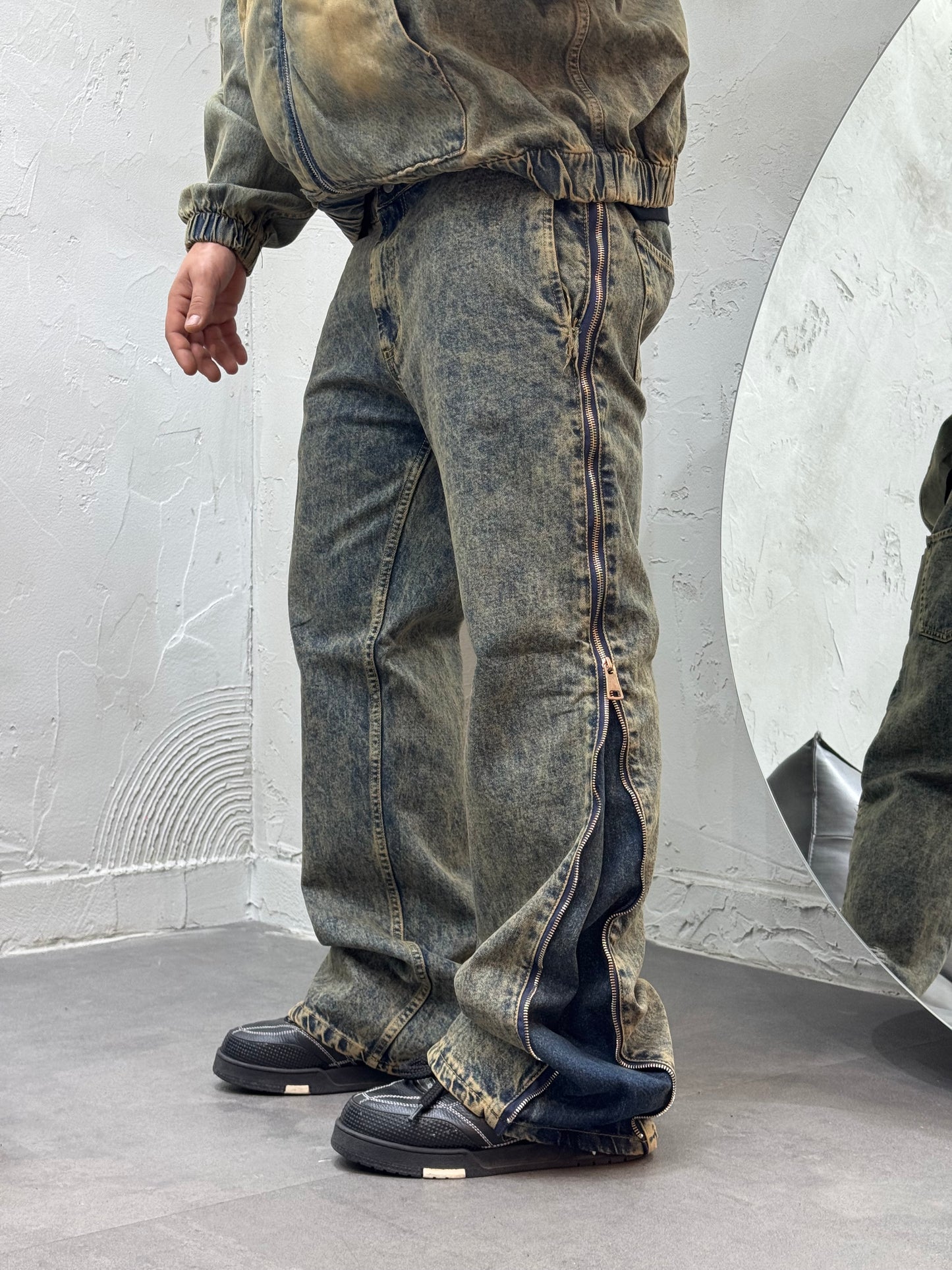 BAGGY FIT FULL ZIP SANDBLASTED 2.0