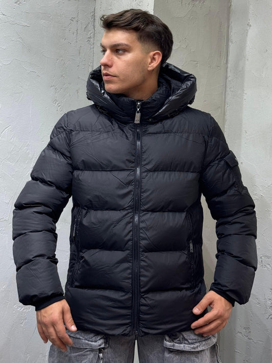BLACK PUFFER JACKET