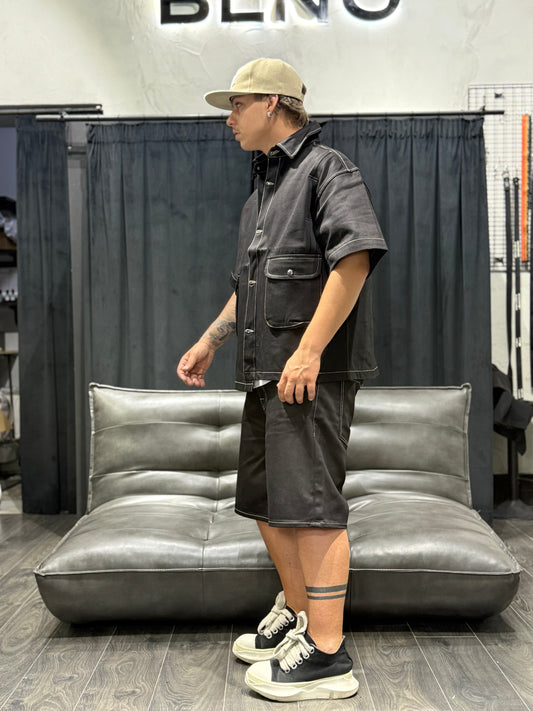 COORDSET POCKET BLACK BY PASSION