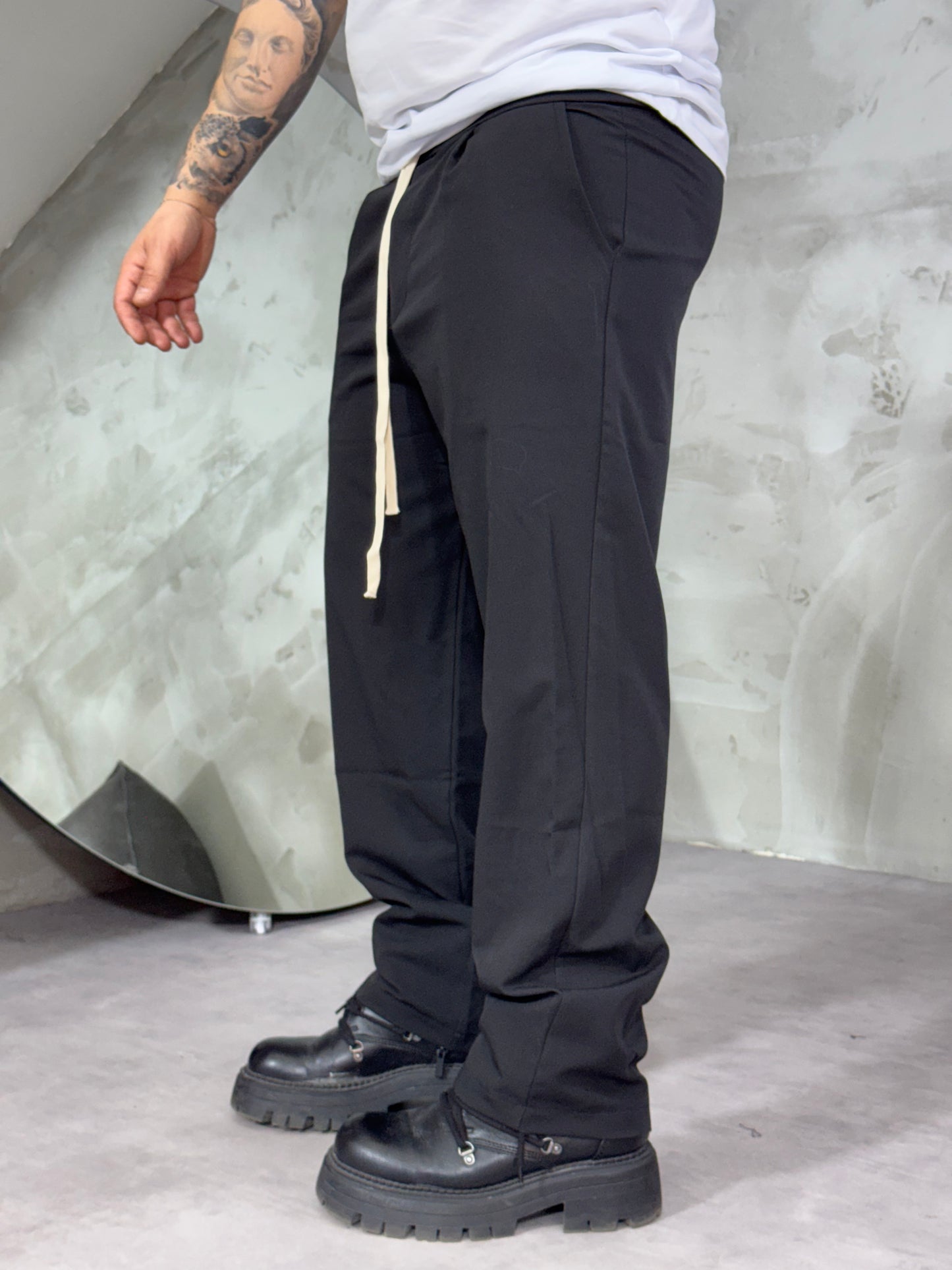 COORDSET UNCLE BOTH BLACK