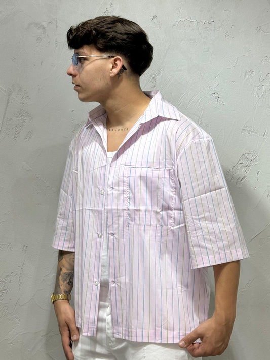 WIDE BY HYDO PINK SHIRT