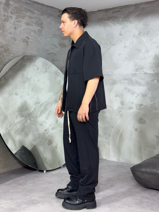 COORDSET UNCLE BOTH BLACK