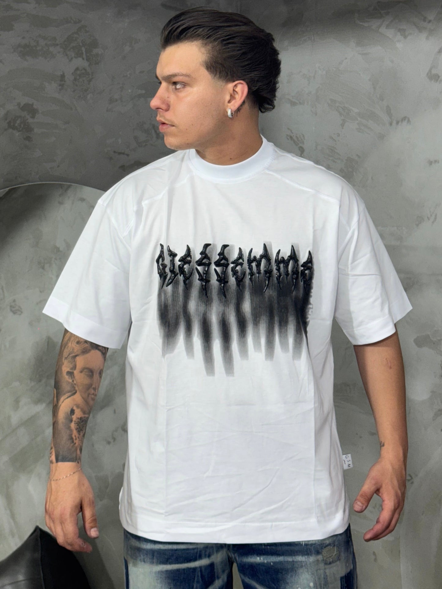 T-SHIRT GIESSEMME WHITE