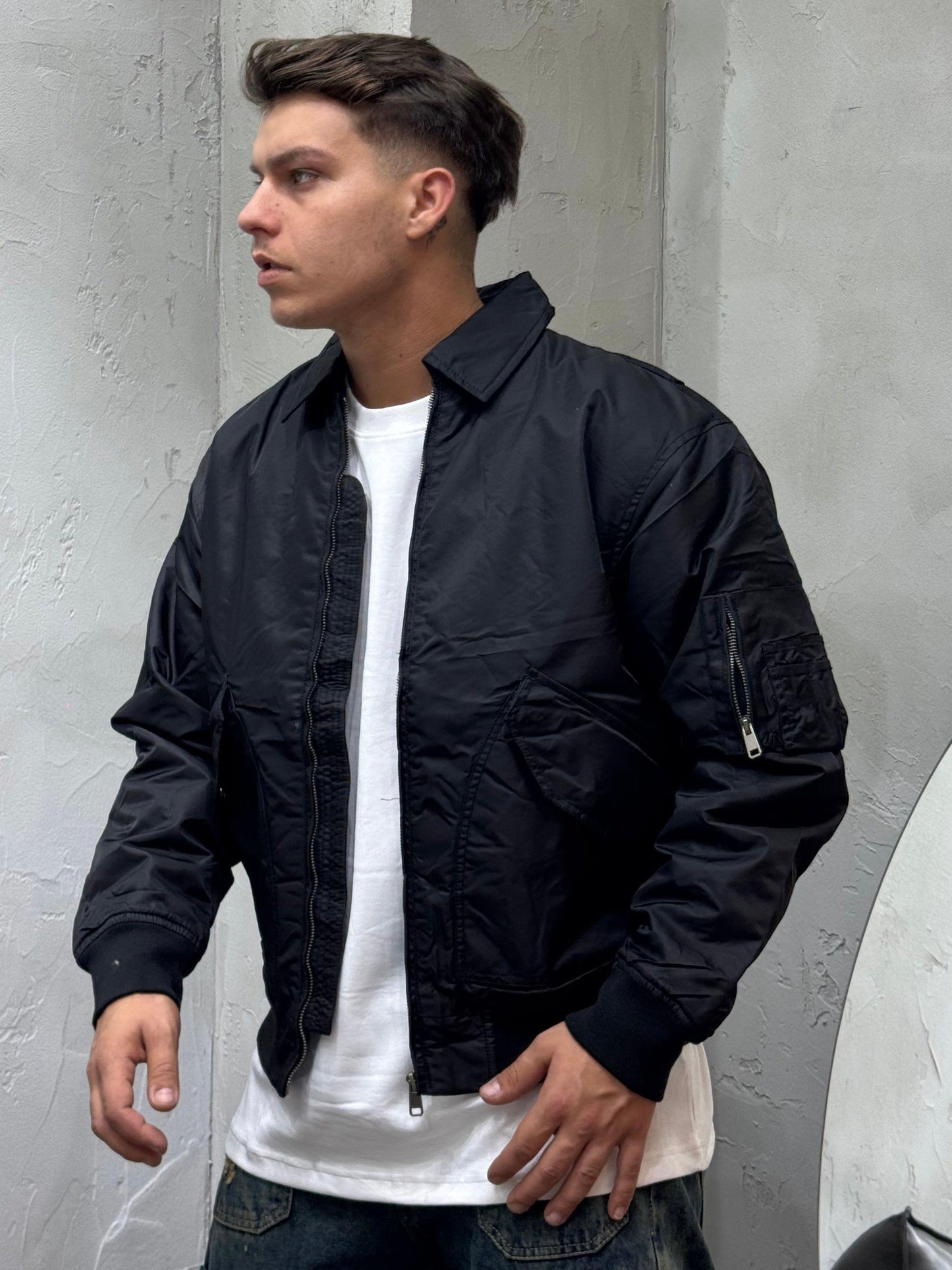 ALPH* INDUST** BLACK JACKET