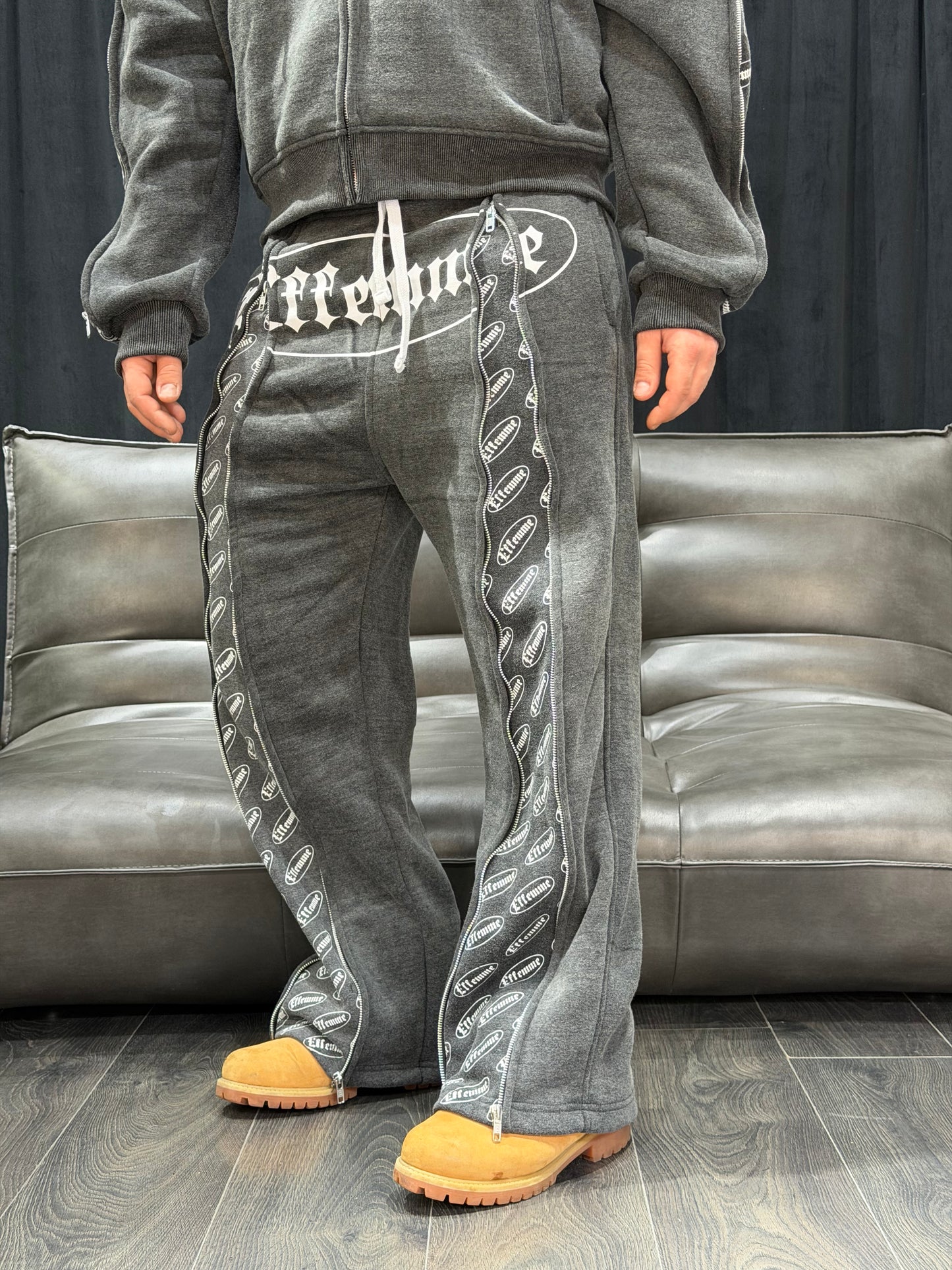 COORDSET GREY EFFEMME EXSCLUSIVE LAB