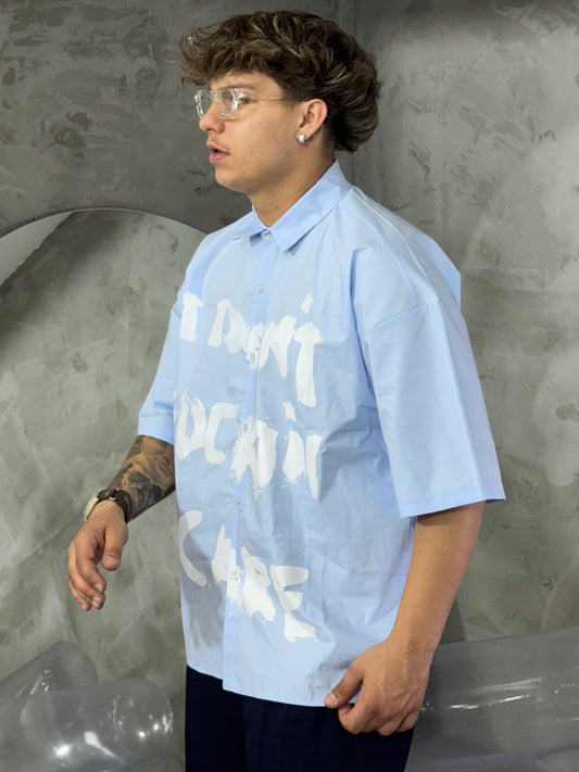 CAMICIA I DON’T FUCKING POLVERE