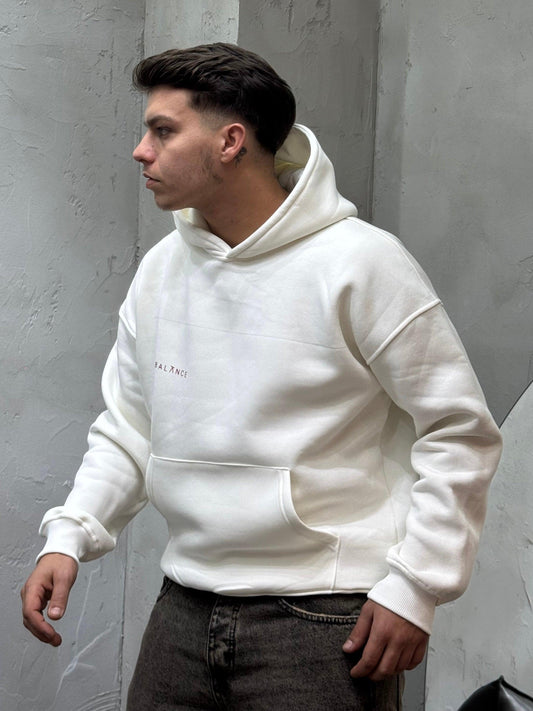 HOODIE BLNC LIMITED PRIVATE WHITE