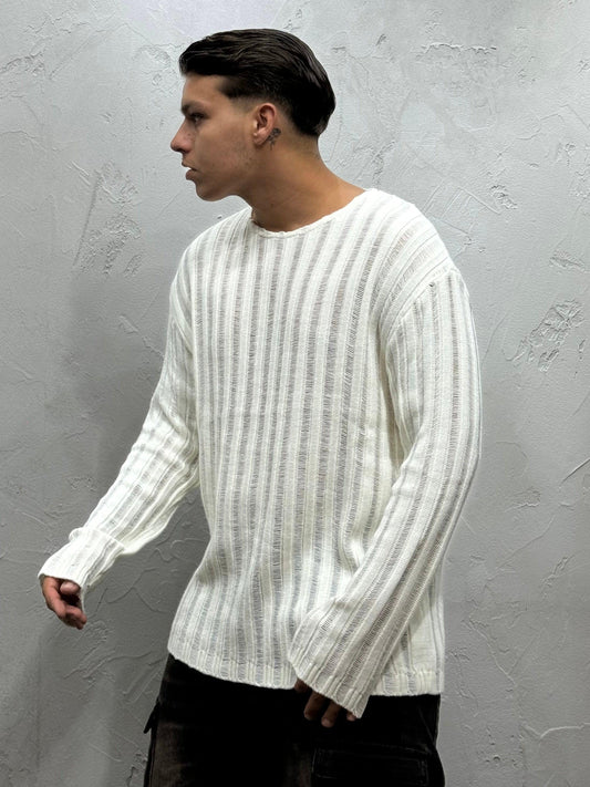 MAGLIONCINO THREAD WHITE