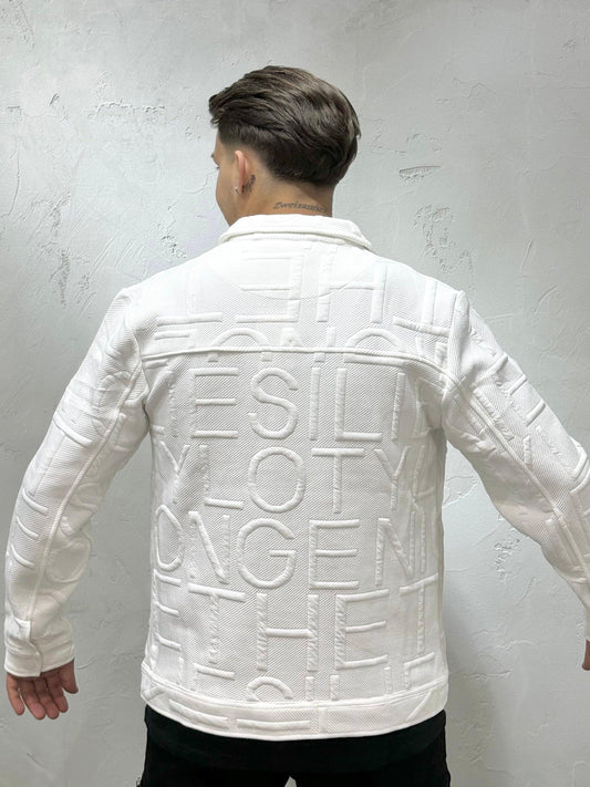 JACKET SU BASE LV WHITE