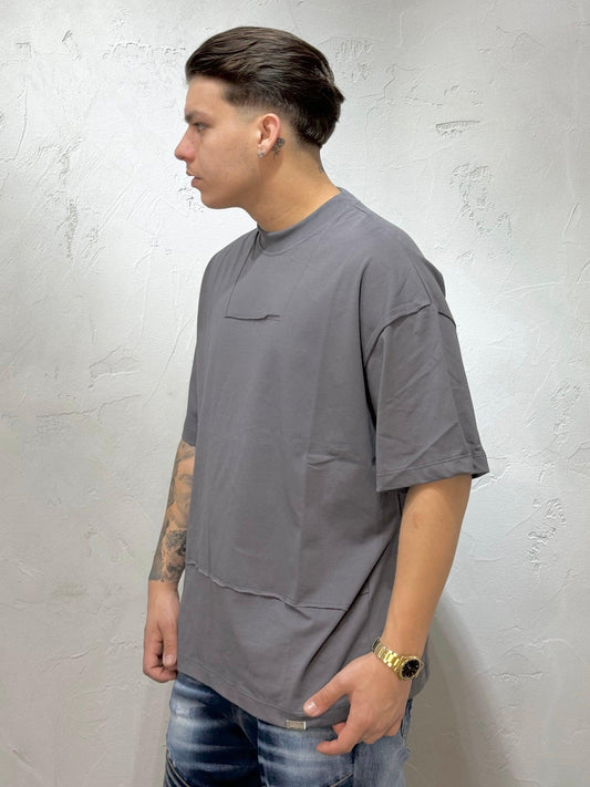 OVERLAPPED T-SHIRT**LEAD