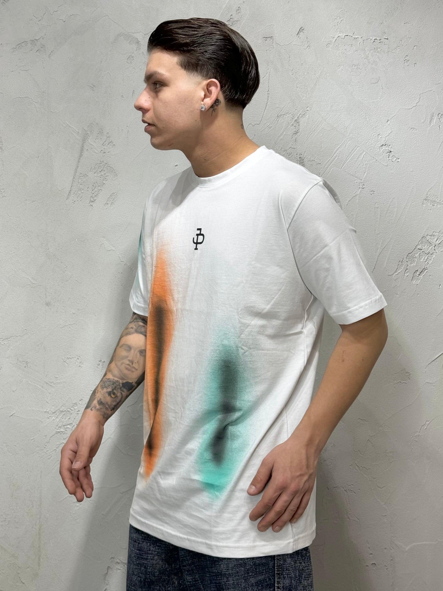 T-SHIRT JPNS PAINTED WHITE