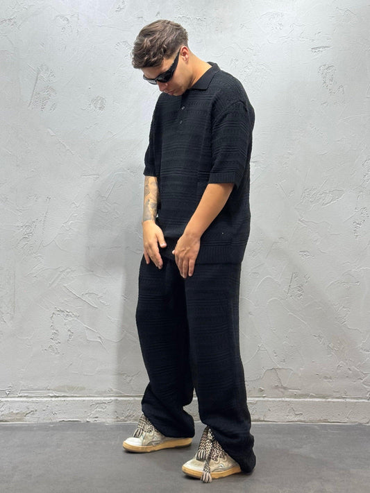 COORDSET POLO BY PASSION BLACK