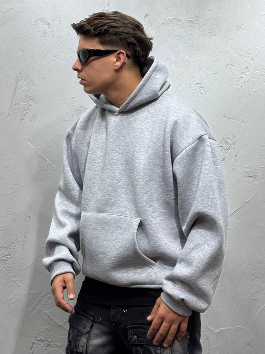 BOXY FIT HOODIE GRAY NIKE A**