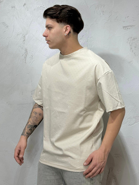 T-SHIRT DIAMOND BEIGE