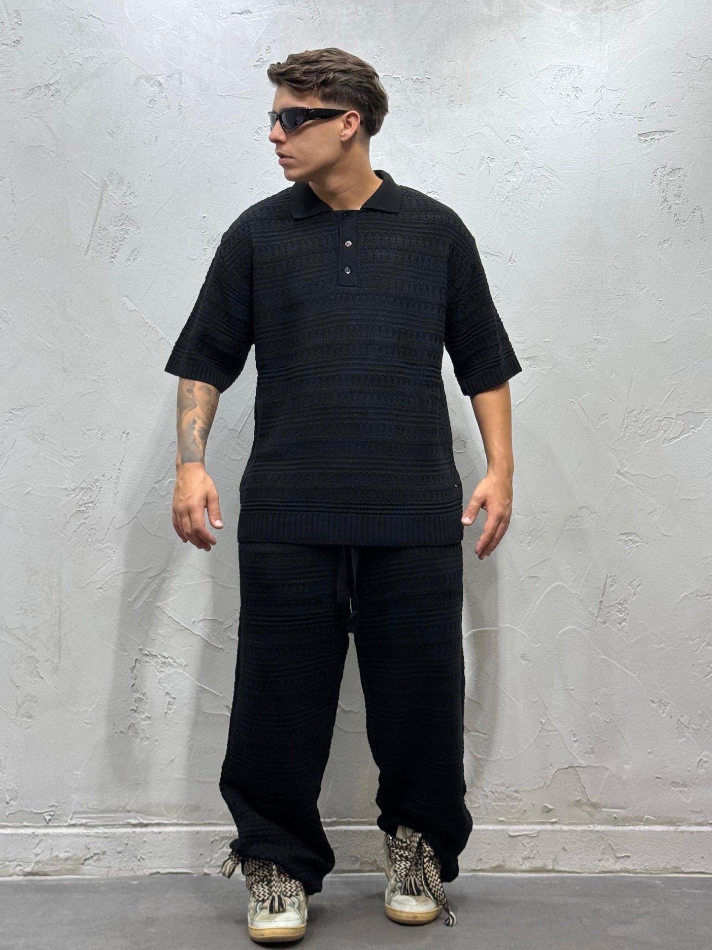 COORDSET POLO BY PASSION BLACK