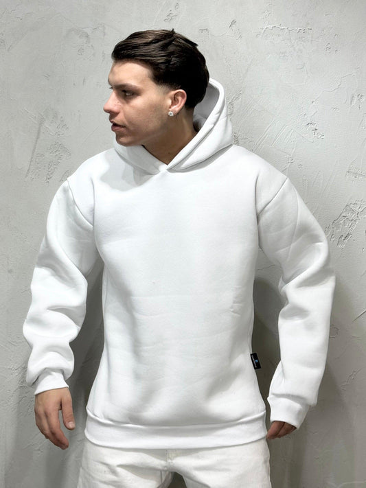 HOODIE REGULAR FIT ANGEL WHITE