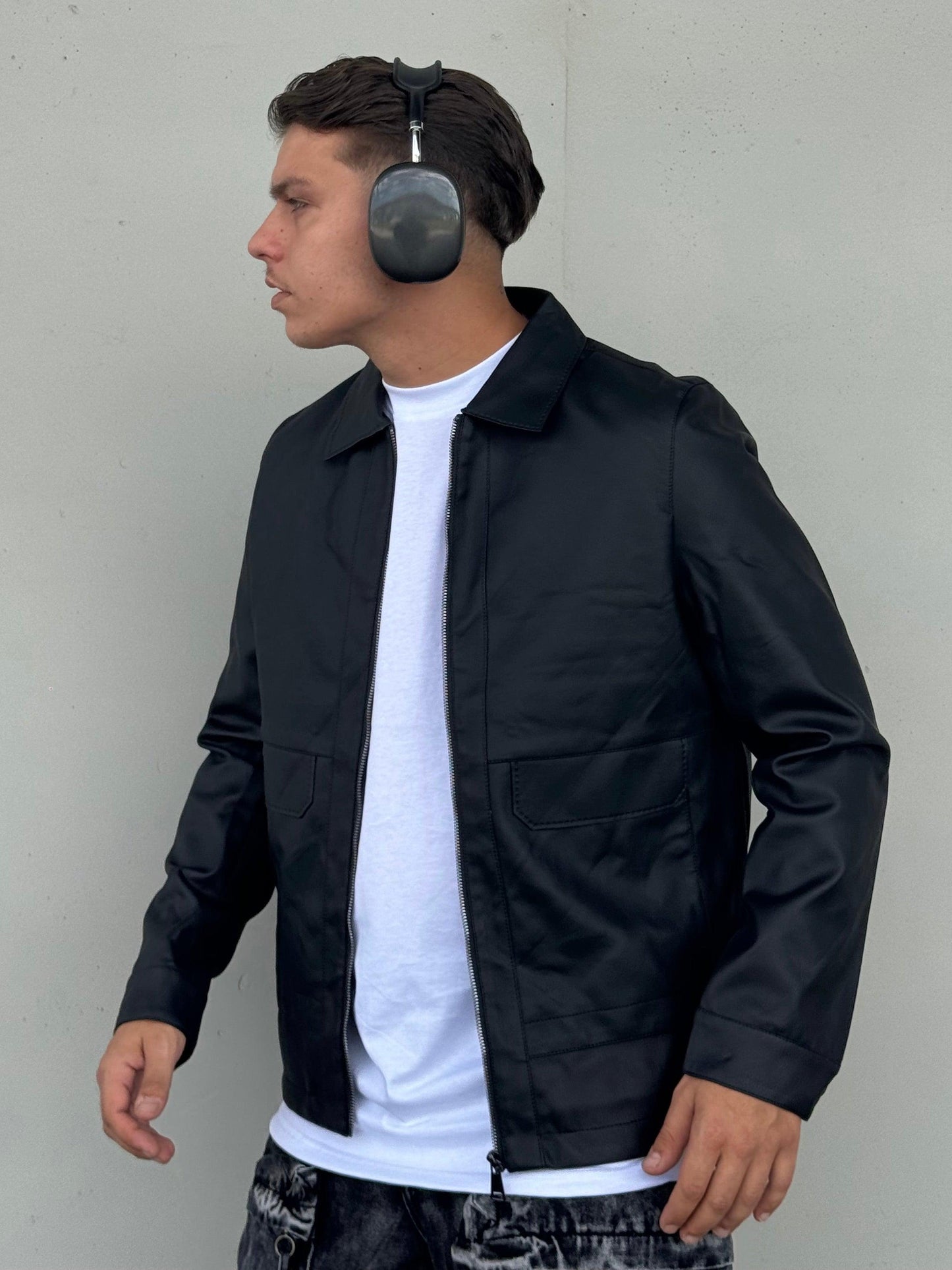 JACKET ECOPELLE BLACK