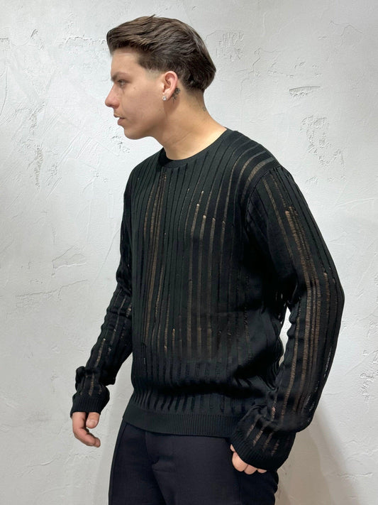 MAGLIONCINO IN FILO BY CNTC BLACK