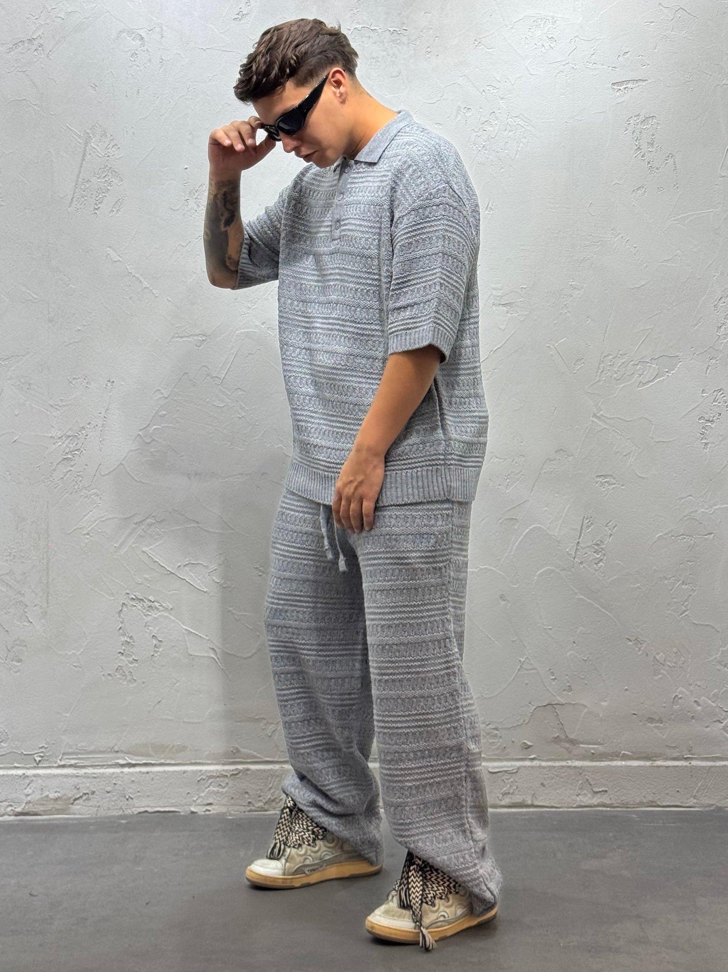 COORDSET POLO BY PASSION GREY