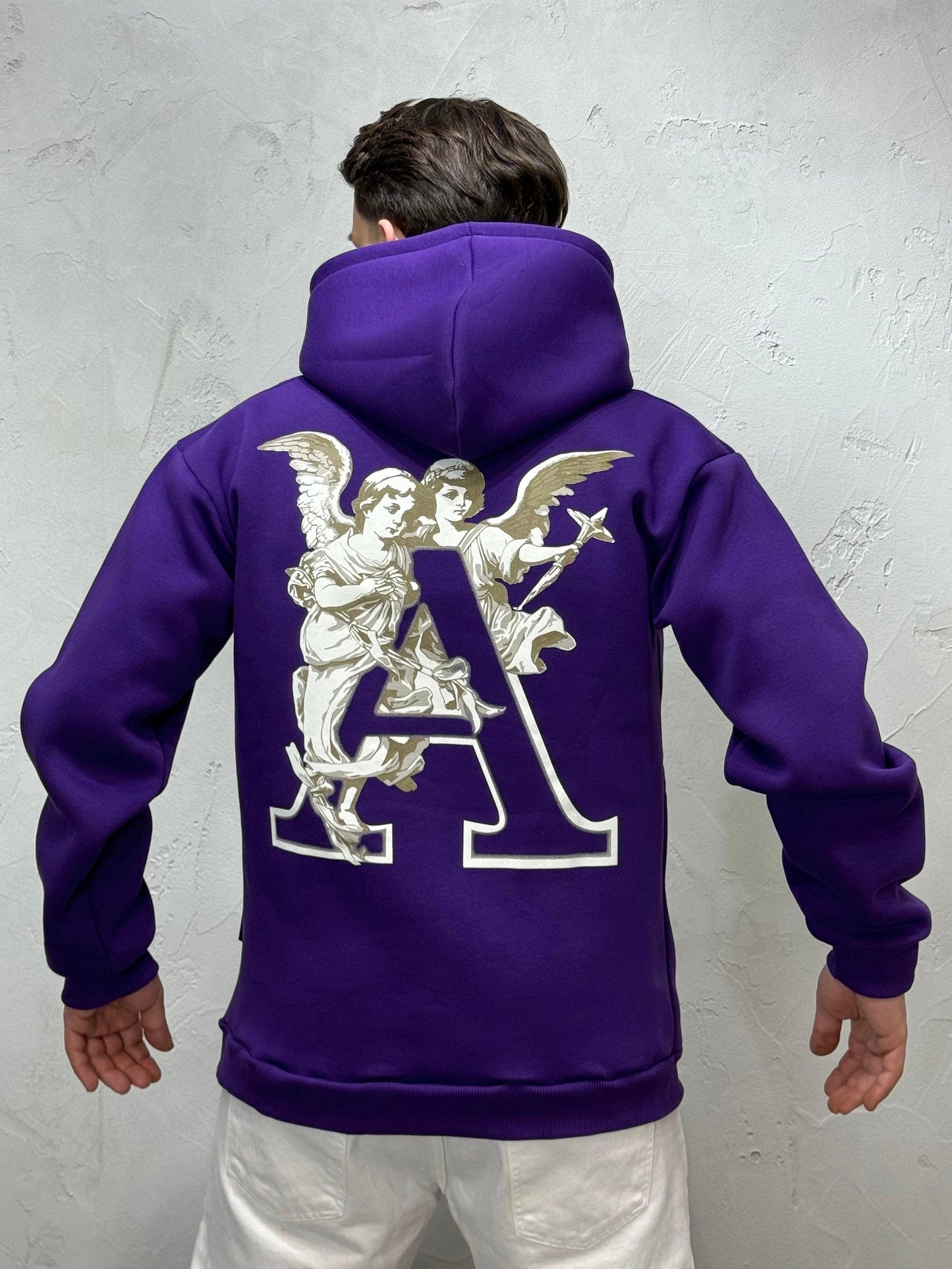 HOODIE REGULAR FIT ANGEL MAGENTA