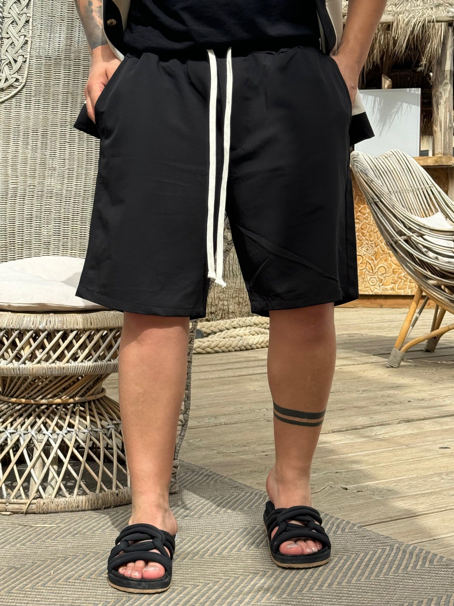 COORDINATED VENICE B/BEIGE