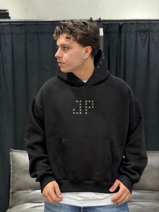 HOODIE JP BLACK