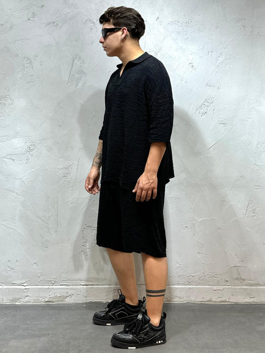 COORDINATO MYKONOS BLACK BY CNTC