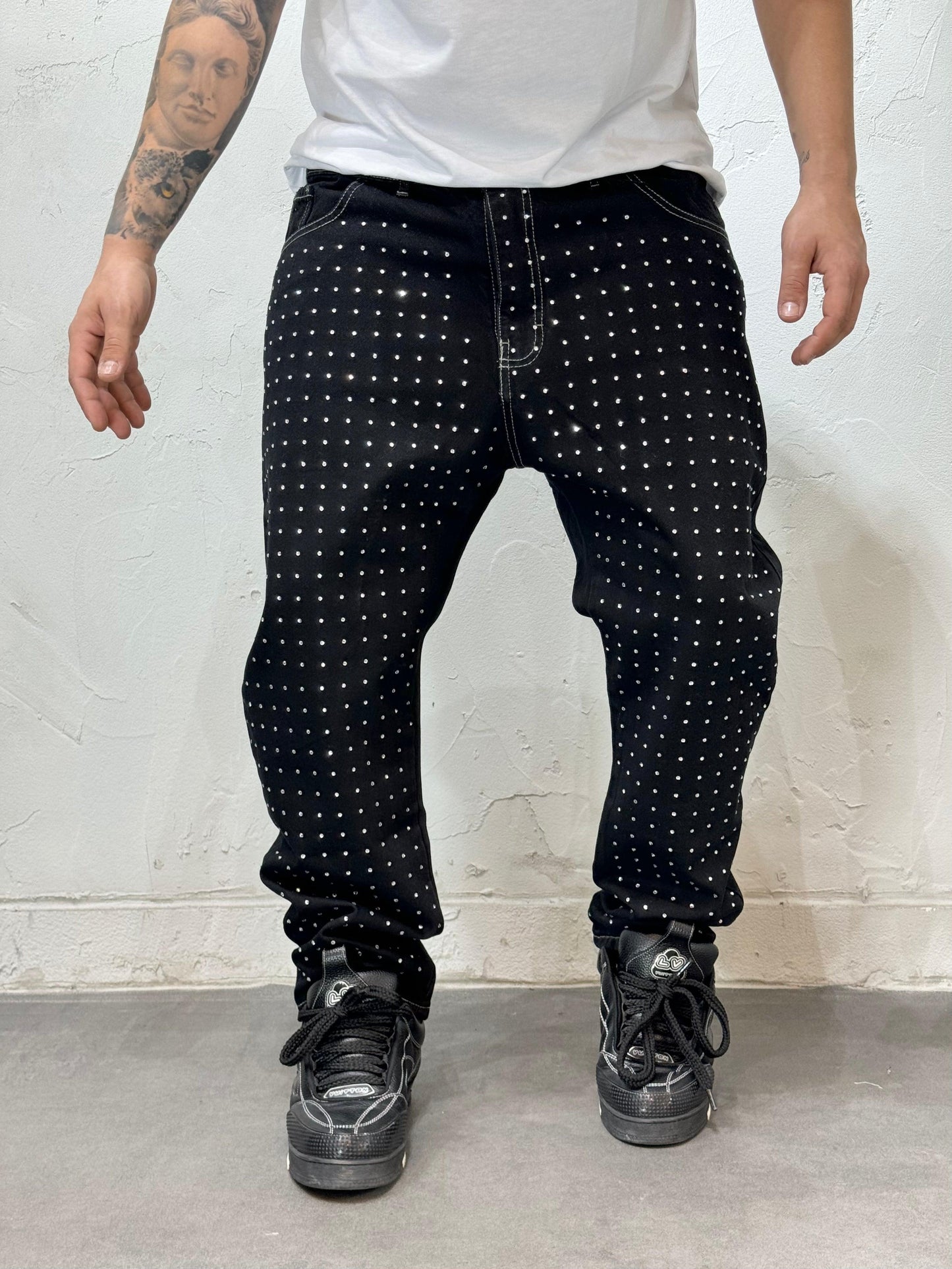 BAGGY FIT DIAMOND LUXURY 2.0 BLACK