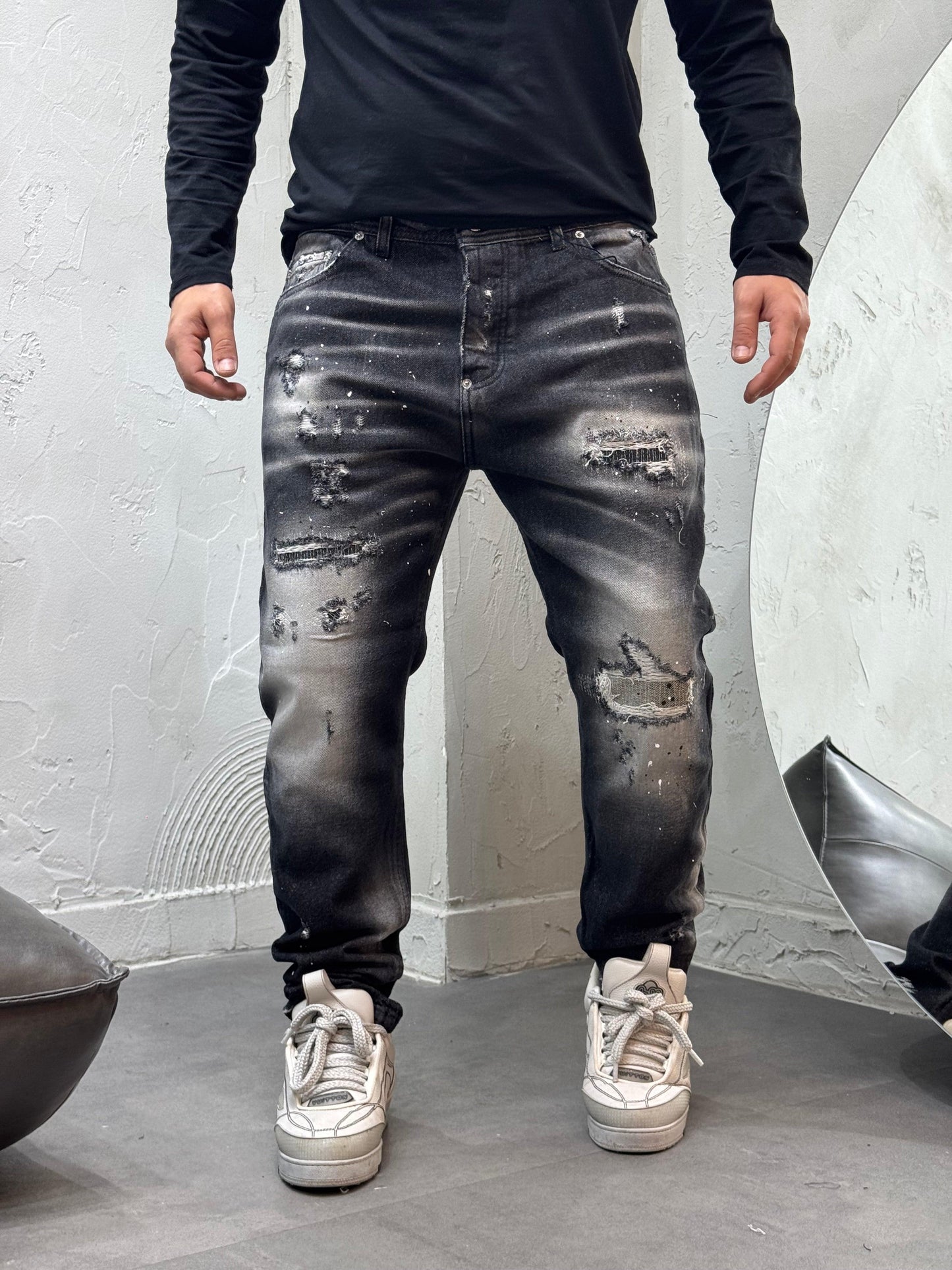 JEANS FIT ANTONY BLACK CNTC