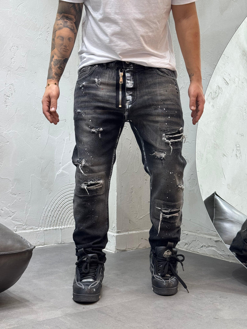 JEANS NUOVA VESTIBILITA' RARI NERO