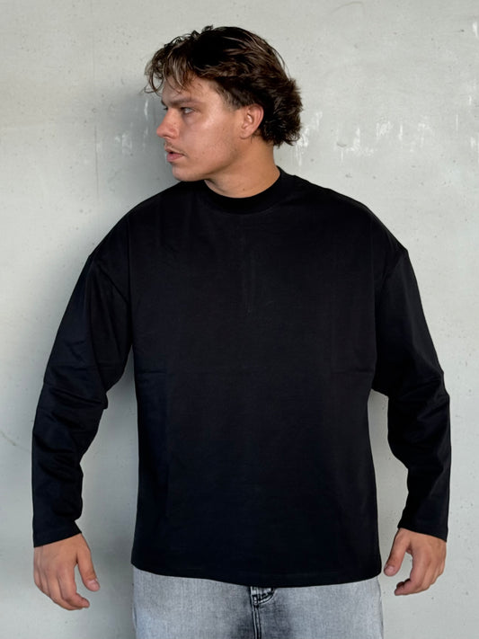 SHIRT LONG BLACK