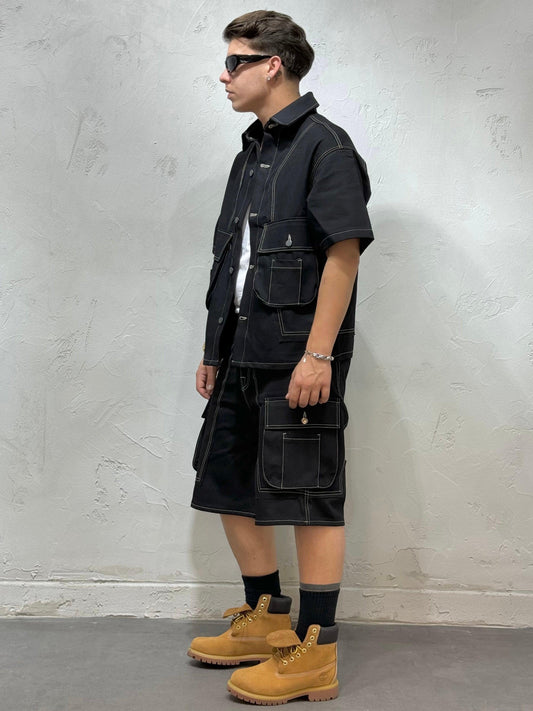 COORDINATO SEAMS CALIFORNIA BY PASSION BLACK