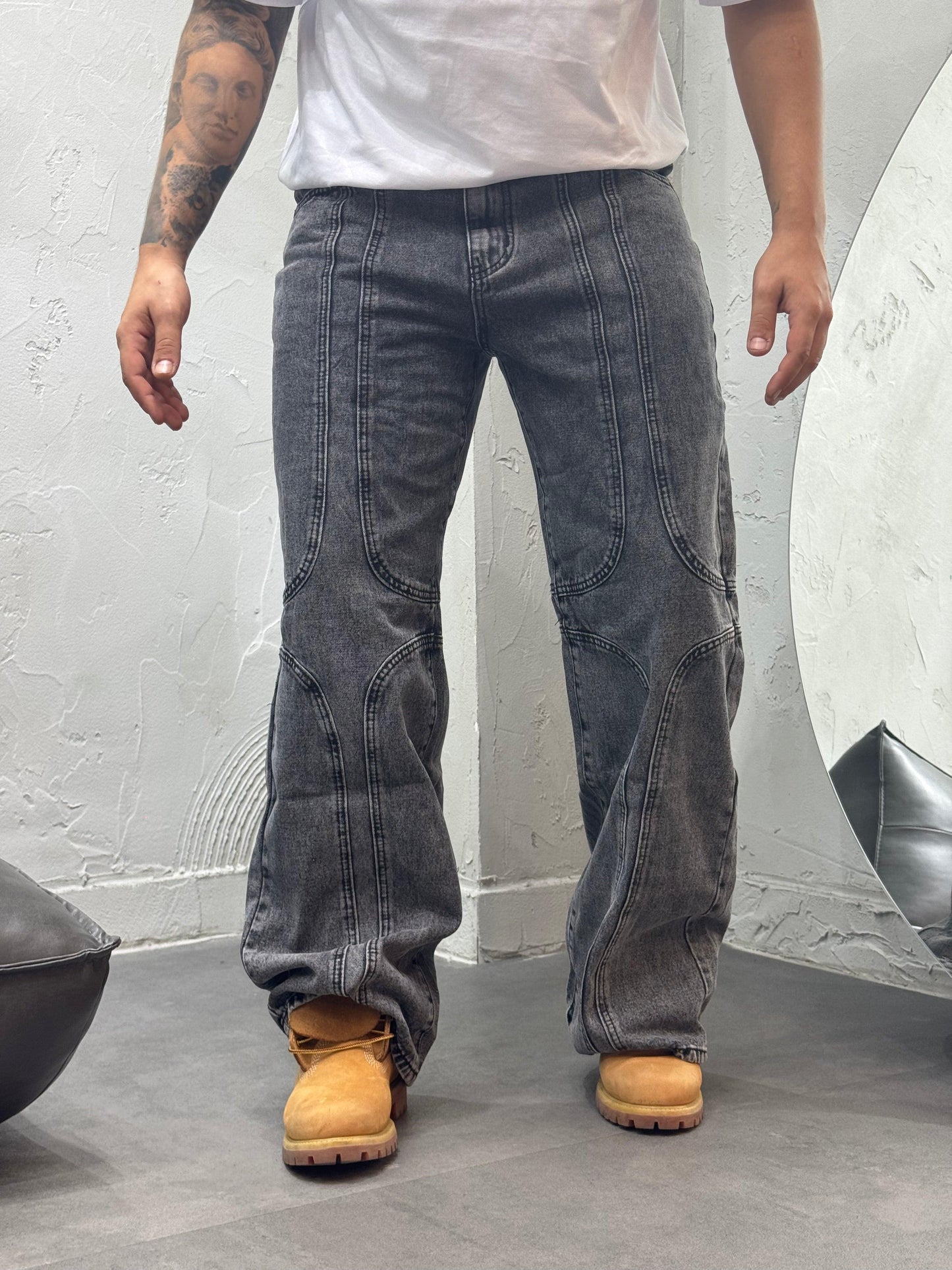 COORDINATE LINES DENIM GREY