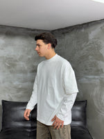 Load image into Gallery viewer, T-SHIRT LONGSLEEVES WHITE
