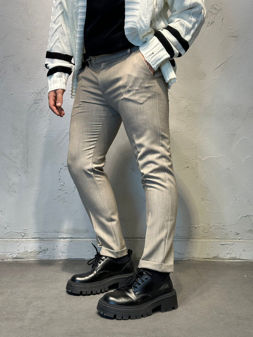 PANTALONE CLASSICO CHAMPAGNE