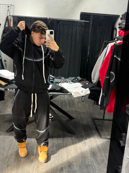 TUTA COMPLETA BLACK SFUMATA