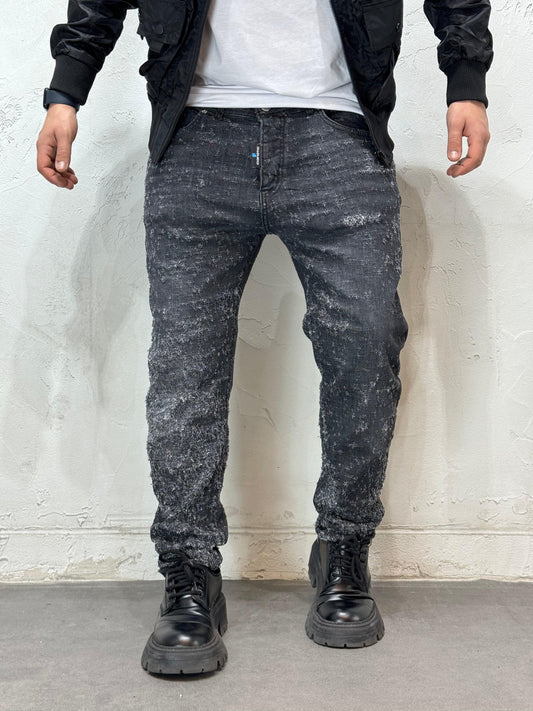 NEW FIT JEANS AT BLACK